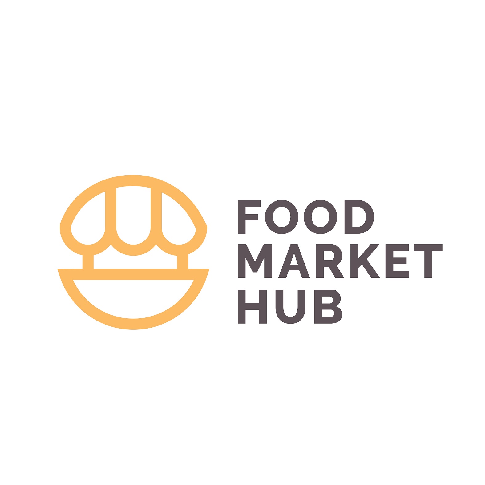 Food Market Hub Logo