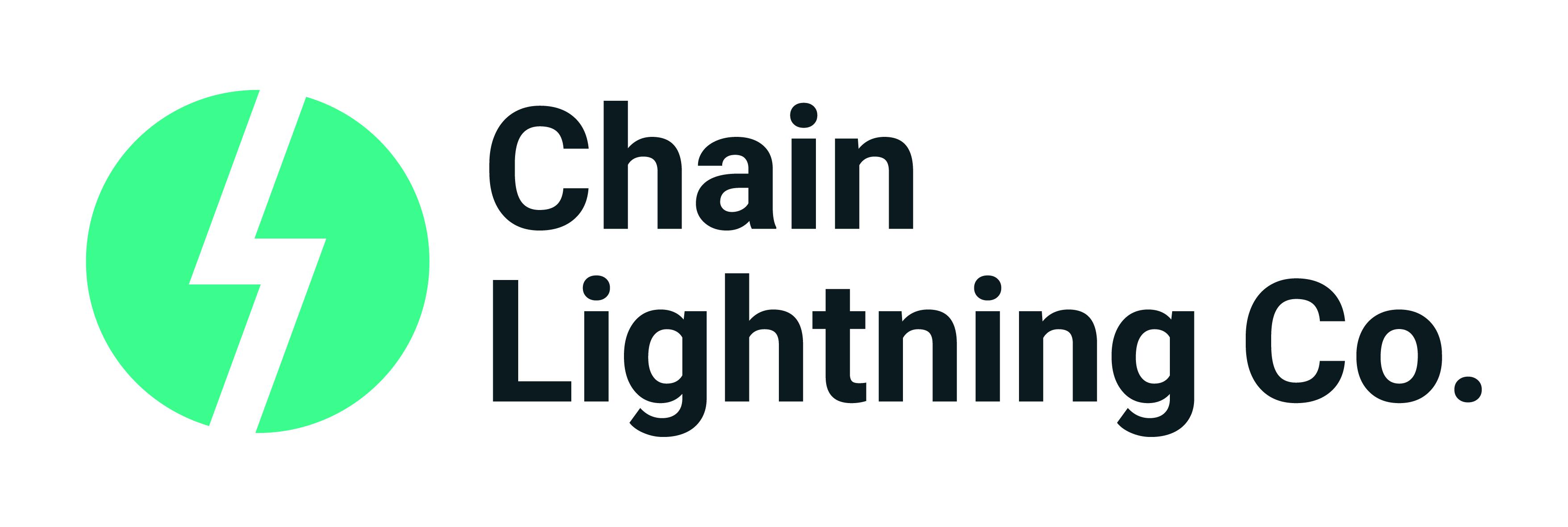 체인라이트닝컴퍼니/ CHAIN LIGHTNING COMPANY Logo
