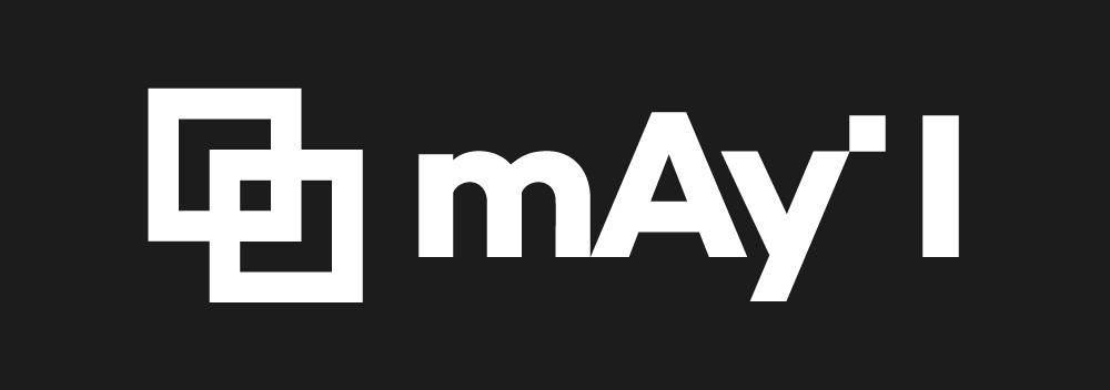 메이아이/ mAy-I Logo
