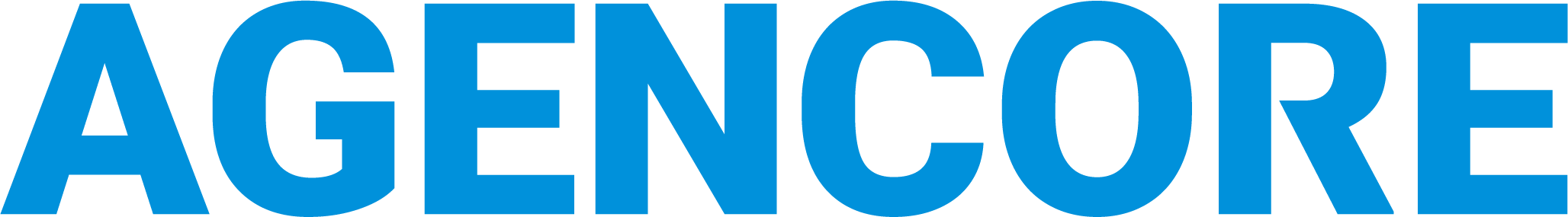 에이젠코어/ AGENCORE Logo