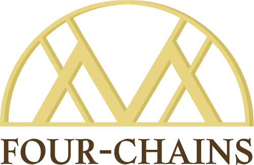 포체인스/ FOUR-CHAINS Logo