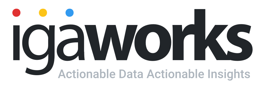 아이지에이웍스/ IGAWorks Logo