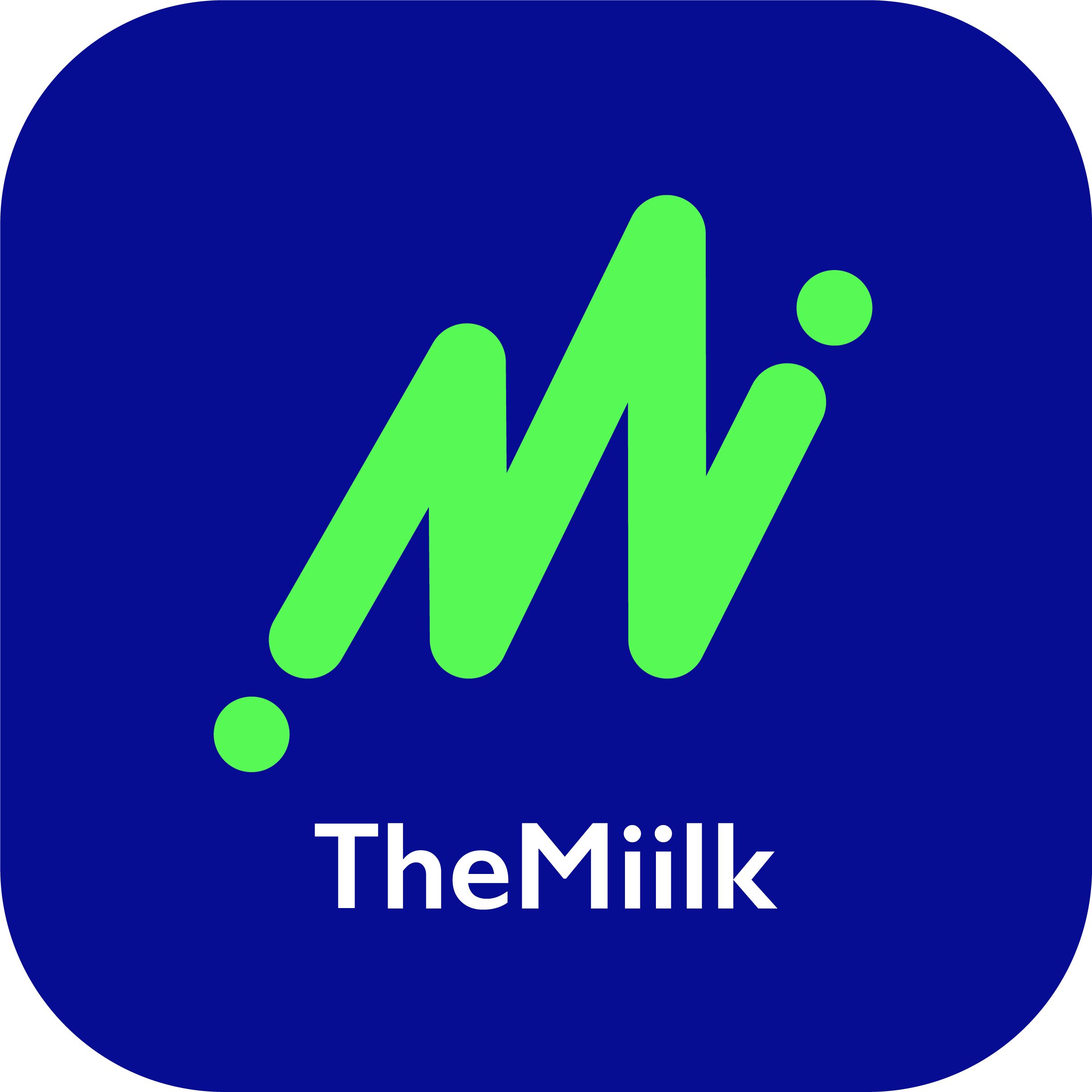 더밀크/ TheMiik Logo