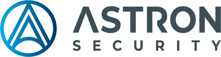 아스트론시큐리티/ ASTRON SECURITY Logo